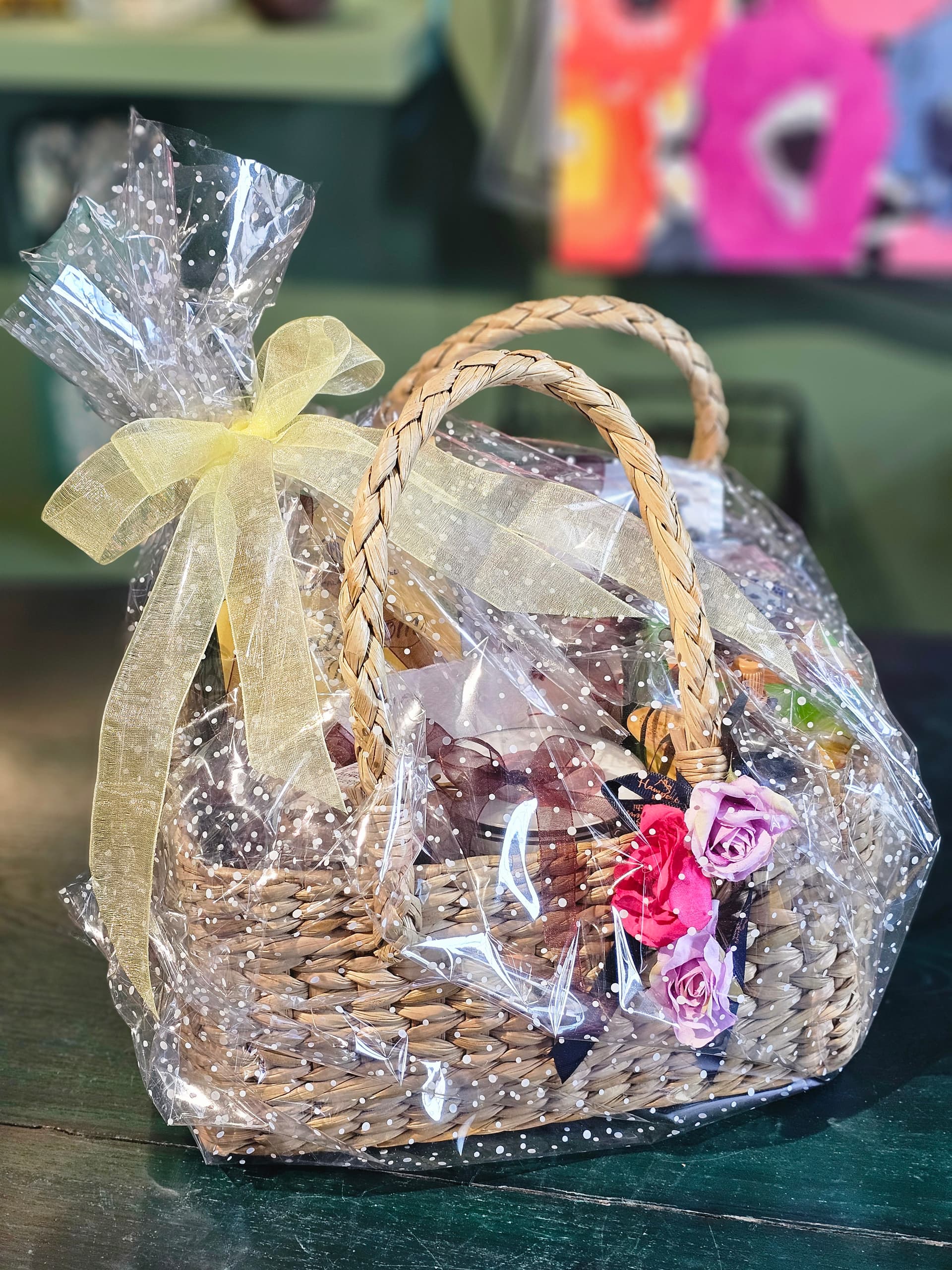 Artisan Wicker & Rose Hamper